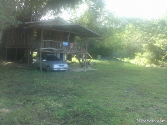 ขายที่ดิน พร้อมบ้านเก่า พุน้ำร้อน ค่านทวาย กาญจนบุ่รึ