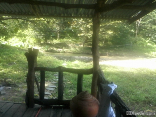 ขายที่ดิน พร้อมบ้านเก่า พุน้ำร้อน ค่านทวาย กาญจนบุ่รึ