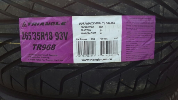 ยางใหม่ 235 40 18
265 35 18 ยางใหม่ 235 40 18
265 35 18