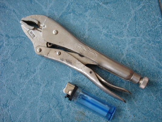 คีมล็อค vise grip 10 wr  มือสอง สภาพดี