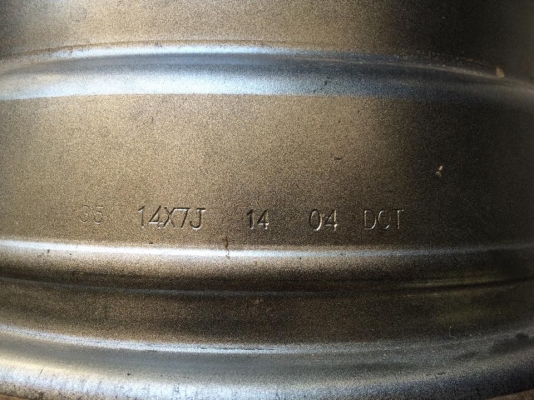 ขายล้อกะทะ ขอบ14x7. 5/114 2วง ขายล้อกะทะ ขอบ14x7. 5/114 2วง