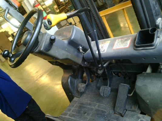 ่ขายรถยกโฟร์คลิฟท์ยี่ห้อ TCM 1ตัน.