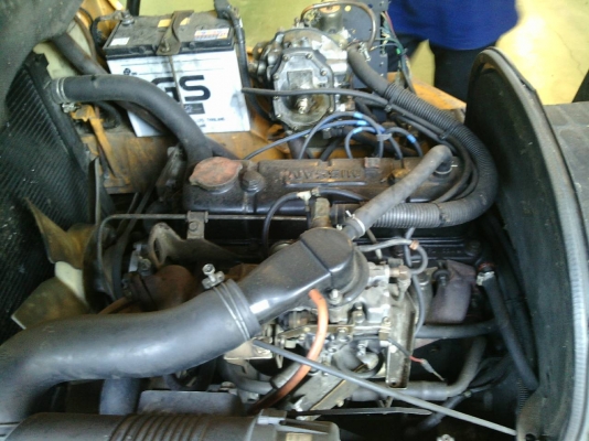 ่ขายรถยกโฟร์คลิฟท์ยี่ห้อ TCM 1ตัน.