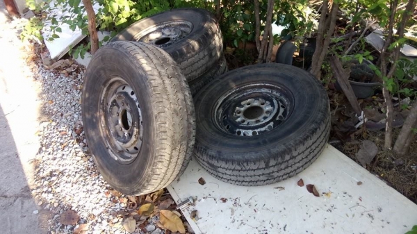 ขายกระทะล้อเหล็ก 6 รู ขอบ 14" ขายกระทะล้อเหล็ก 6 รู ขอบ 14"