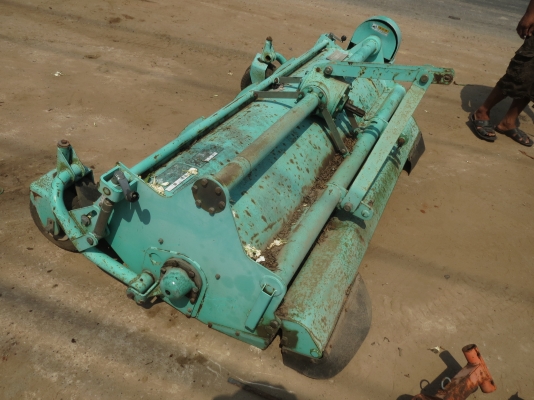 เครื่องพรวนดิน ตัดหญ้า ใส่รถไถนา