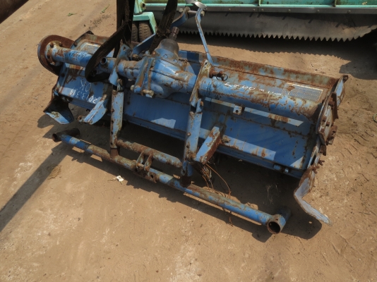 โรตารี่ พรวนดิน ตีดิน ใส่หลังรถไถนา