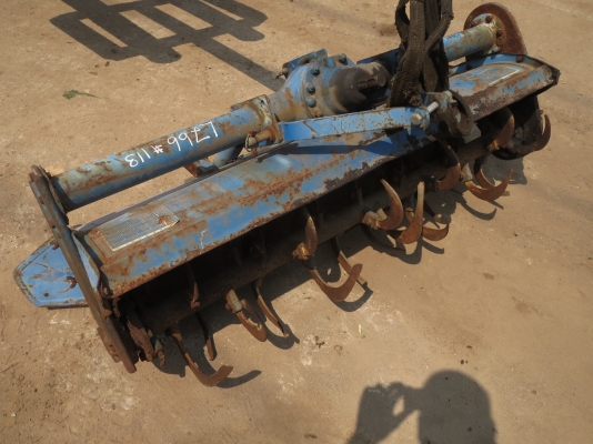 โรตารี่ พรวนดิน ตีดิน ใส่หลังรถไถนา