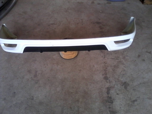 Skirt หลัง Vios ปี 08-12 ทรงTRD  งานพลาสติกของแต่งมือสอง