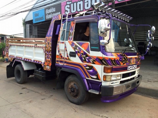 Isuzu Rockky  หัวนอกญี่ปุ่น ดั้มดิน 4 ตัน ยาว 3.55ม. เครื่อง 6BG 175แรงม้า คัดเกรดเก่าญี่ปุ่นแท้