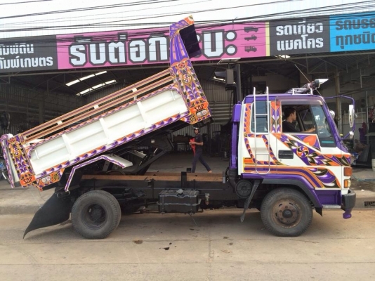 Isuzu Rockky  หัวนอกญี่ปุ่น ดั้มดิน 4 ตัน ยาว 3.55ม. เครื่อง 6BG 175แรงม้า คัดเกรดเก่าญี่ปุ่นแท้