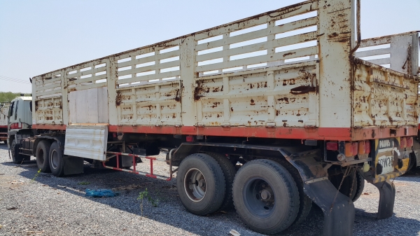 ขายหัวลาก 10 ล้อ 2 เพลา พร้อมหางคอกไม่ดั้ม ยาว.12 ม. รถสวยเดิมๆ ราคา.1450000 สนใจนัดดูรถได้เลยครับ