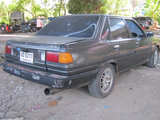 โตโยต้า โคโรน่า ปี88 เครื่องหัวฉีด5Aติดแก๊สLPgขายแค่16000