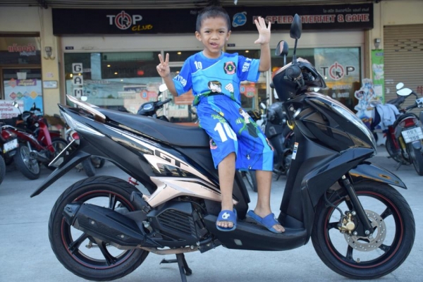 ยามาฮ่า มีโอ 125i สีน้ำตาล-ดำ ปี 56 สภาพเดิม ๆ ราคา เบา ๆ ยามาฮ่า มีโอ 125i สีน้ำตาล-ดำ ปี 56 สภาพเดิม ๆ ราคา เบา ๆ