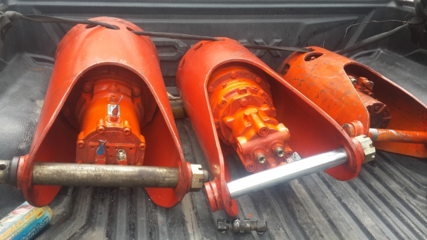 ขายมอเตอร์พร้อมดอกเจาะใส่รถเจาะ.pc60..100.130