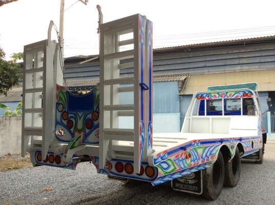 ขายกระบะเทรนเลอร์ขึ้นรถเกี่ยวข้าว รถตีดิน แมคโค