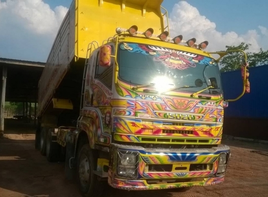 ขายพ่วงแม่-ลูกดั้ม ISUZU FXZ 360 แรงม้า ปี 54 มีให้เลือก 2 คัน สภาพสวยพร้อมใช้ เครื่องเดิม เกียร์เดิม คัสซีสวยจัดตลอดเส้น จัดแนนซ์ได้ครับ