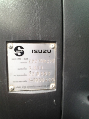 ###ISUZU DECA. 195 Hp ยูโร1 หัว-ครัทซี เกียร์ ZF. สวยๆครับ (ทีมงานรถคุณภาพ)