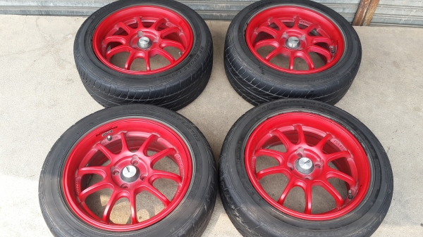 Advan RZ-DF ขอบ 15 4รู100 ยาง Dunlop ปี12