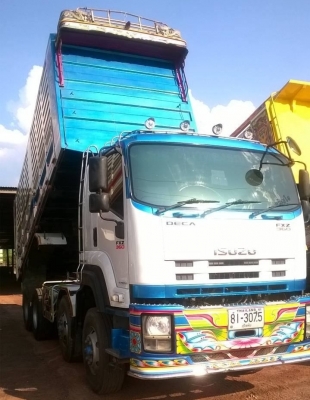 ขายพ่วงแม่-ลูกดั้มเกษตร ISUZU FXZ 360 แรงม้า ปี 53 แม่ 2 คานหน้า เครื่องเดิม เกียร์เดิม ยางเต็มทุกเส้น รถสวยมากจัดแนนซ์ได้ครับ