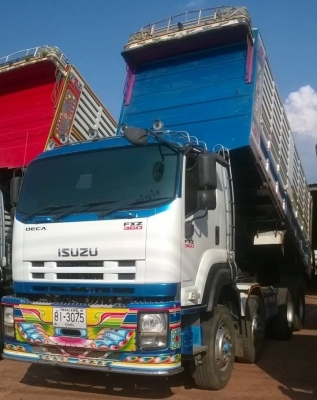 ขายพ่วงแม่-ลูกดั้มเกษตร ISUZU FXZ 360 แรงม้า ปี 53 แม่ 2 คานหน้า เครื่องเดิม เกียร์เดิม ยางเต็มทุกเส้น รถสวยมากจัดแนนซ์ได้ครับ