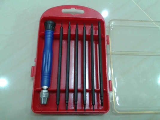 ไขควงซ่อมนาฬิกา META 7ตัว/ชุด