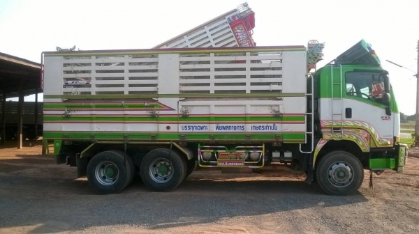 ขายพ่วงแม่-ลูก คอกเกษตรไม่ดั้ม ISUZU FXZ 360 แรงม้า ปี 53 เครื่องเดิม เกียร์เดิม ยางเต็มทุกเส้น รถสวยมากจัดแนนซ์ได้ครับ