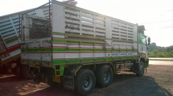 ขายพ่วงแม่-ลูก คอกเกษตรไม่ดั้ม ISUZU FXZ 360 แรงม้า ปี 53 เครื่องเดิม เกียร์เดิม ยางเต็มทุกเส้น รถสวยมากจัดแนนซ์ได้ครับ