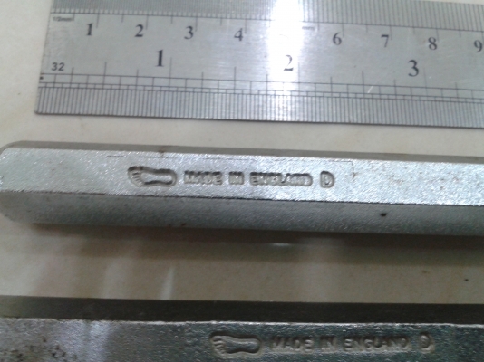 เหล็กส่ง 6" FOOTPRINT Made In England เหล็กส่ง 6" FOOTPRINT Made In England