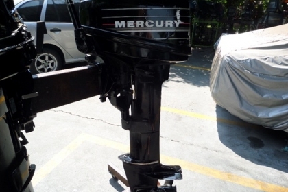 ขาย เครื่องเรือ MERCURY 9.9 แรง สภาพพร้อมใช้งาน นำเข้าจากญี่ปุ่น ราคา 25,000