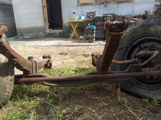 ขายคานหน้าKT725พร้อมแหนบทั้งชุดพร้อมใส่สภาพตามรูป