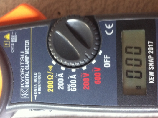 ดิจิตอลมัลติมิเตอร์แคลมป์มิเตอร์ KYORITSU จากญี่ปุ่นครบขุด วัดกระแกสได้ถึง  600 A.