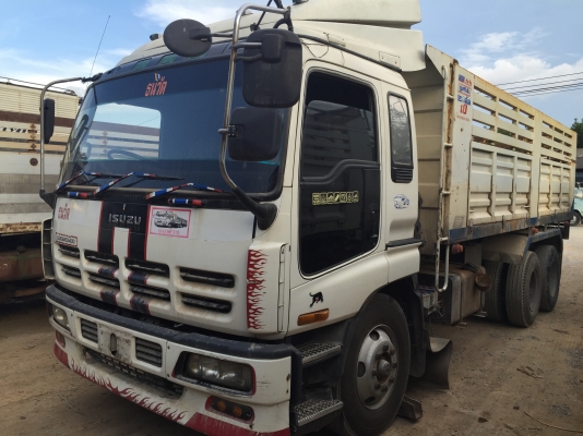 22 ล้อ 360 แรงดั้ม แม่-ลูก 3 คาน ISUZU GICA CYL50V2W-300029 ปี 2555 รถสวย