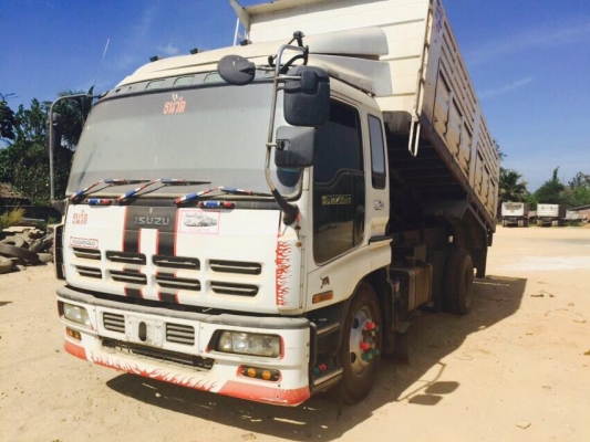 22 ล้อ 360 แรงดั้ม แม่-ลูก 3 คาน ISUZU GICA CYL50V2W-300029 ปี 2555 รถสวย