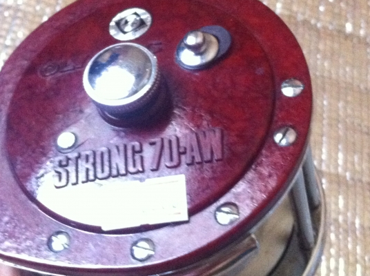 ขุดรอกเบ็คตกปลา OLYMPIC รุ่น STRONG 70-AW จากญี่ปุ่น พร้อมสายเบ็ค