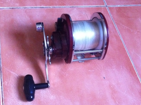 ขุดรอกเบ็คตกปลา OLYMPIC รุ่น STRONG 70-AW จากญี่ปุ่น พร้อมสายเบ็ค