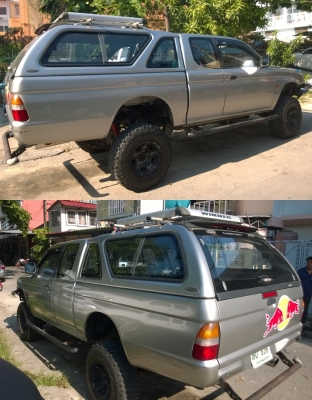 Mitsubishi L200 Strada 4WD เครื่อง2JZ 3,000cc+LPGลงเล่มแล้ว 5MTยางMUD 15 ดอกเต็มพร้อมใช้ Mitsubishi L200 Strada 4WD เครื่อง2JZ 3,000cc+LPGลงเล่มแล้ว 5MTยางMUD 15 ดอกเต็มพร้อมใช้