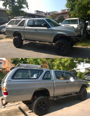 Mitsubishi L200 Strada 4WD เครื่อง2JZ 3,000cc+LPGลงเล่มแล้ว 5MTยางMUD 15 ดอกเต็มพร้อมใช้