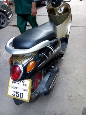 ขายไม่แพง mio fino ปี2548รถบ้านราคาประหยัด เล่มเอกสารครบ