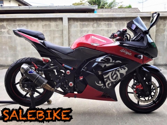 NINJA 250 ปี2010สภาพนางฟ้าแต่งเต็มๆราคาเพียง 79500 ลาย ลิมิเต็ด แท้ สีเดิมทั้งคัน ท่อเทอมิแท้