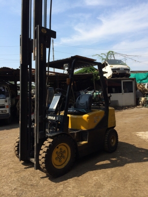 ขายโฟล์คลิฟท์ D25S งาสูง 6 เมตร ติดแก๊สจากนอก  สวยๆพร้อมใช้งาน