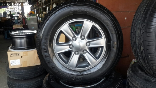 ล้อแม็กป้ายแดง อิซูซุขอบ16 พร้อมยางราคาไม่แพง