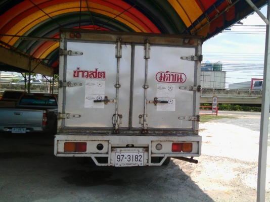 หกล้อ อีซูซุ NQR150ปี49รถห้างแท้ บรรทุกตู้แห้ง สภาพดีพร้อมใช้งาน เอกสารทะเบียนพร้อมโอน (มี2คัน)