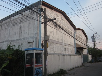 ให้เช่า โกดัง โรงงาน เดี่ยว ซอยหนามแดง บางพลี 21 ขนาด 24 x 22 เมตร สูง 7 เมตร  น้ำไฟ พร้อม