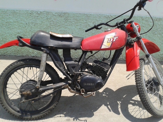 ขาย ยามาฮ่า DT100 มีเล่มอย่างเดียว เลขตรง