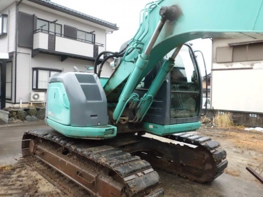 SK135SRSR-1ES YY04-0****  ปี2004  7423ชม. สภาพสวย แทรคก้อนยาง เครื่อง ISUZU BB-4BG1T ราคาไม่แพงครับ