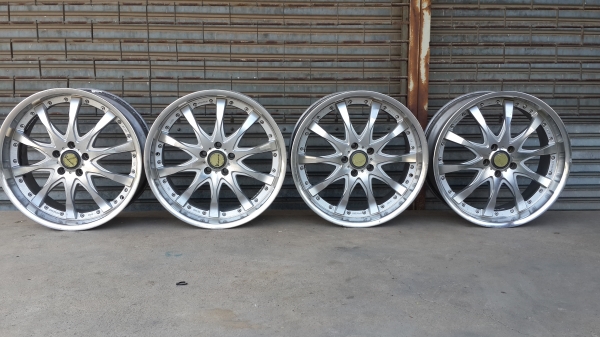 Visconti ขอบ 20 5รู114 ครบชุด 4วง