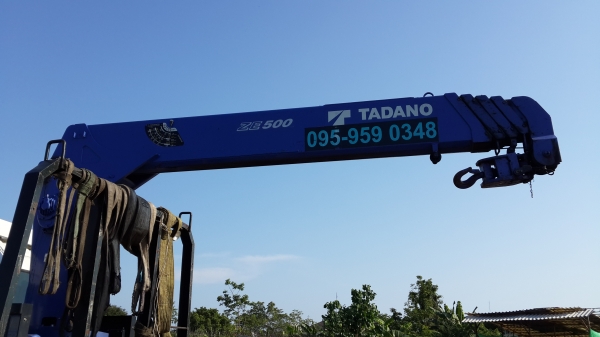 ขายเครน TADANO ZE 505 5ตัน 5 ปลอก มือเดียวแท้ห้าง ติดต่อคุณศักดิ์สิทธ์ 0959590348