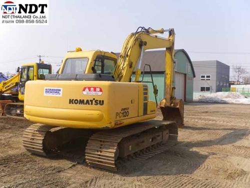 รถขุดยอดฮิต PC120-6E 6****  ปี2000 7919ชม. แทรค70 เครื่อง KOMATSU S4D102E สภาพสวยครับ