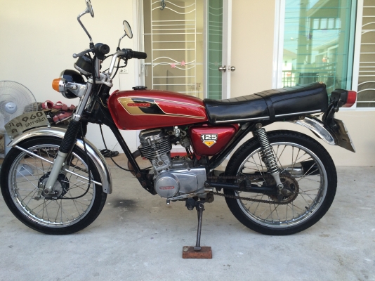 ขาย honda jx110 ทะเบียนแท้เต็มๆ เล่มเขียว ภาษีไม่ขาดต่อ 22000