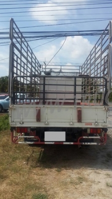 รถ 6ล้อ Isuzu  NQR 175 รถรั้ว กระบะยาว5.6เมตร เข็มไมล์ 197850 รถปี 2549